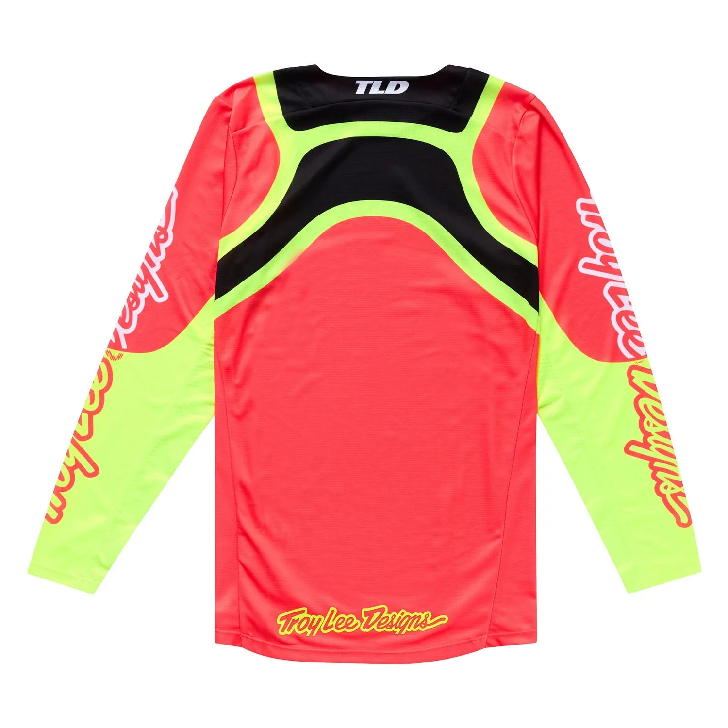 Troy Lee Designs GP Pro Swerve maglia moto rosso giallo fluo