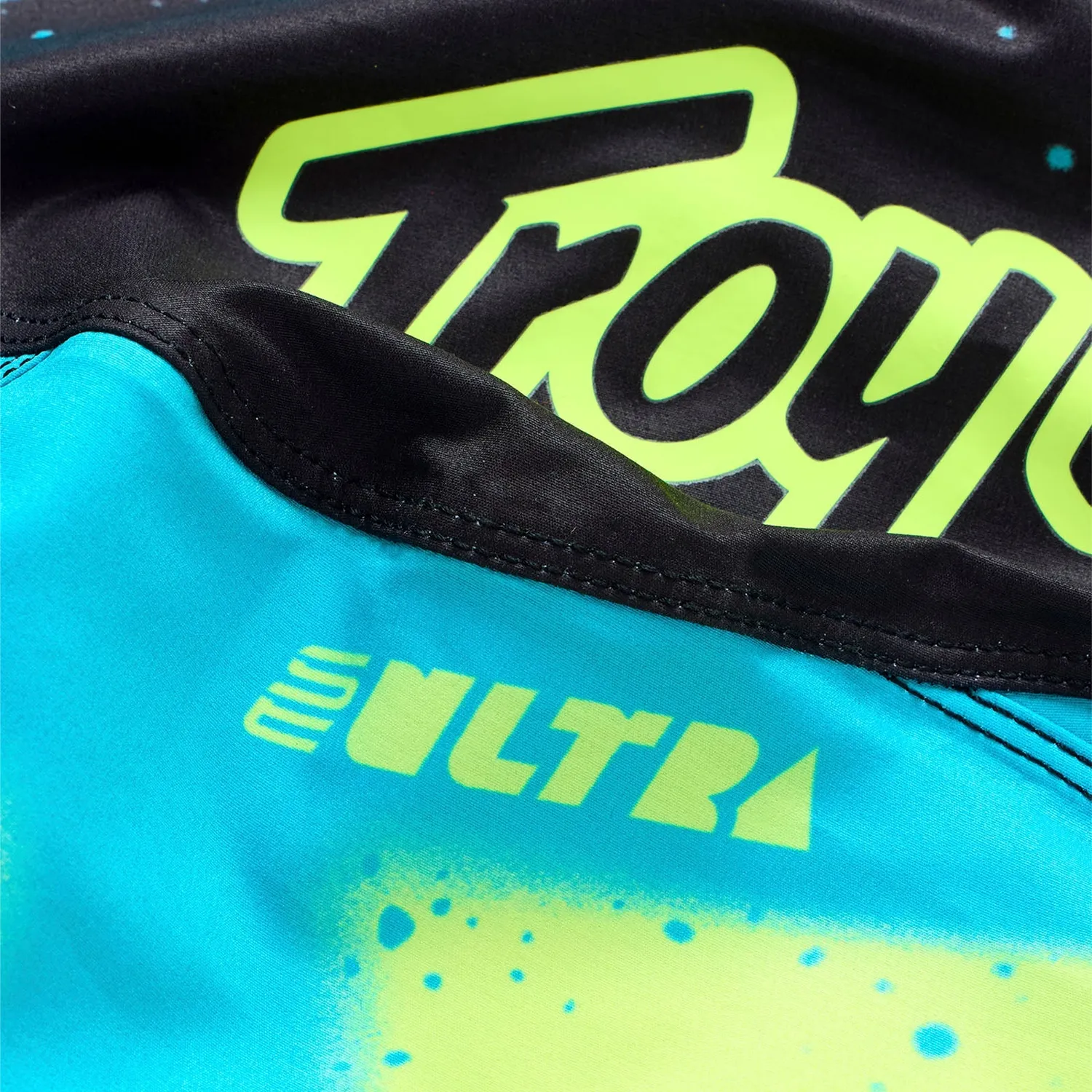 Troy Lee Designs SE Ultra pantaloni cross nero giallo fluo