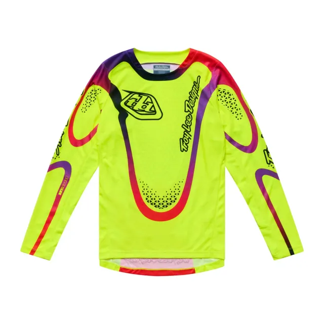 Troy Lee Designs GP Pro Aura maglia moto bambino giallo fluo