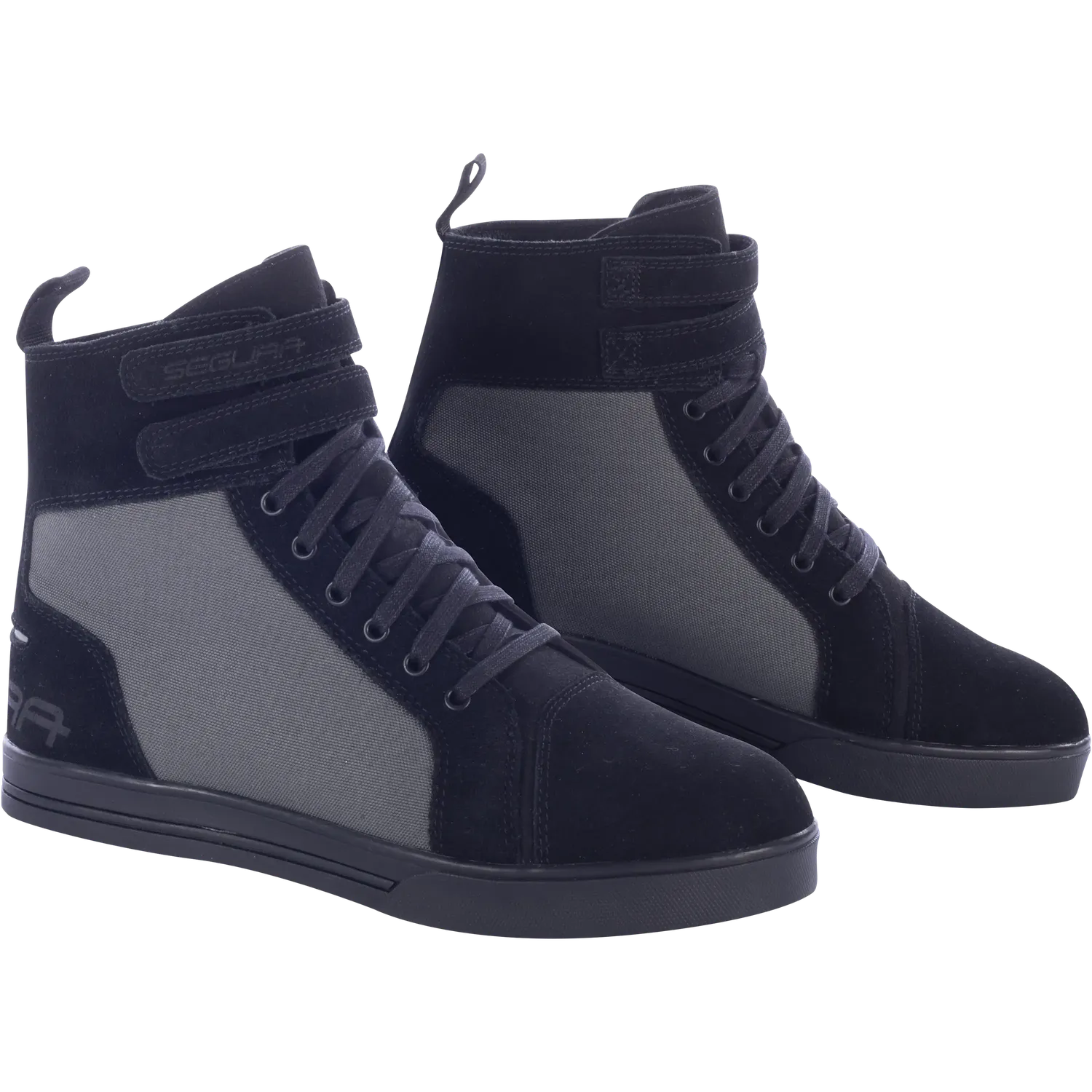 Segura Contact scarpe moto uomo nero grigio impermeabili