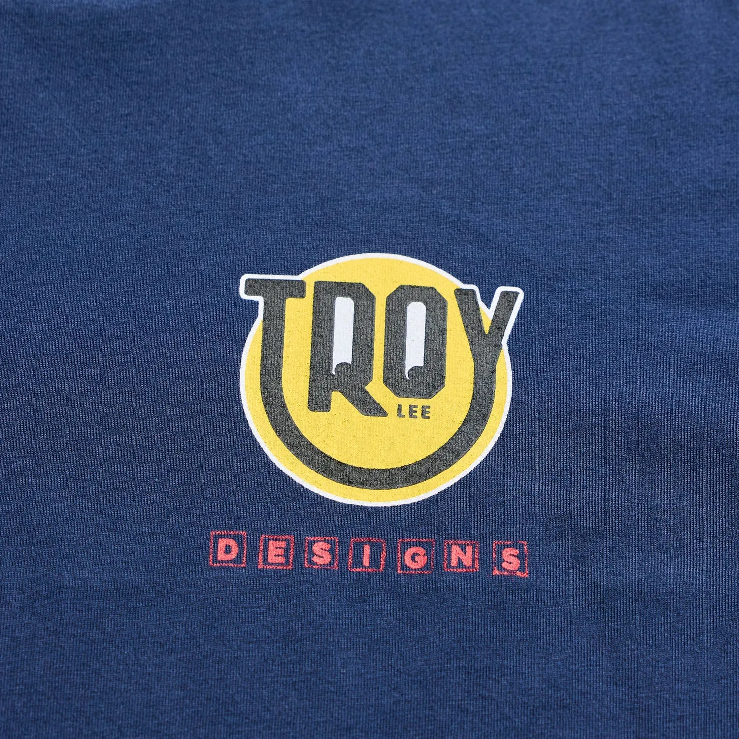 Troy Lee Designs Happy Dayz Navy t-shirt manica corta cotone
