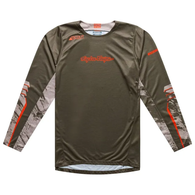 Troy Lee Designs Scout GP Pro maglia moto timber traspirante