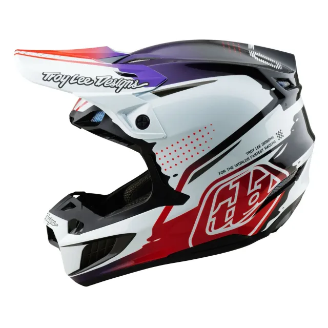 Troy Lee Designs SE5 Carbon Drip casco nero MIPS