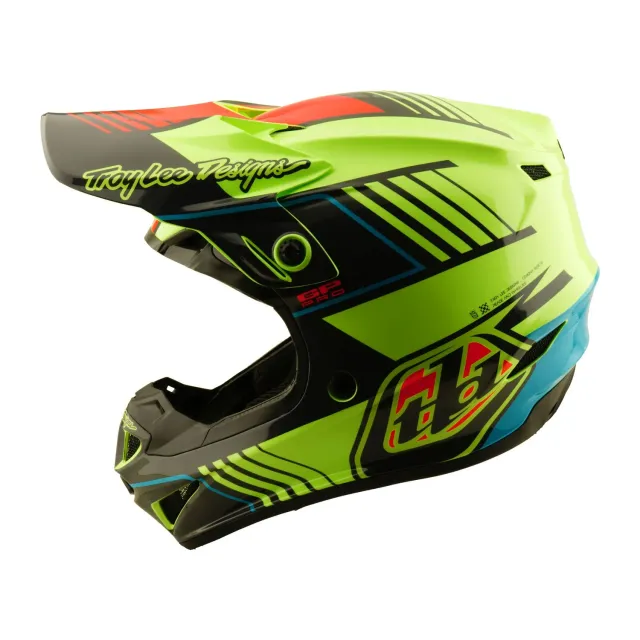 Troy Lee Designs GP Pro Segment casco moto Glo Yellow