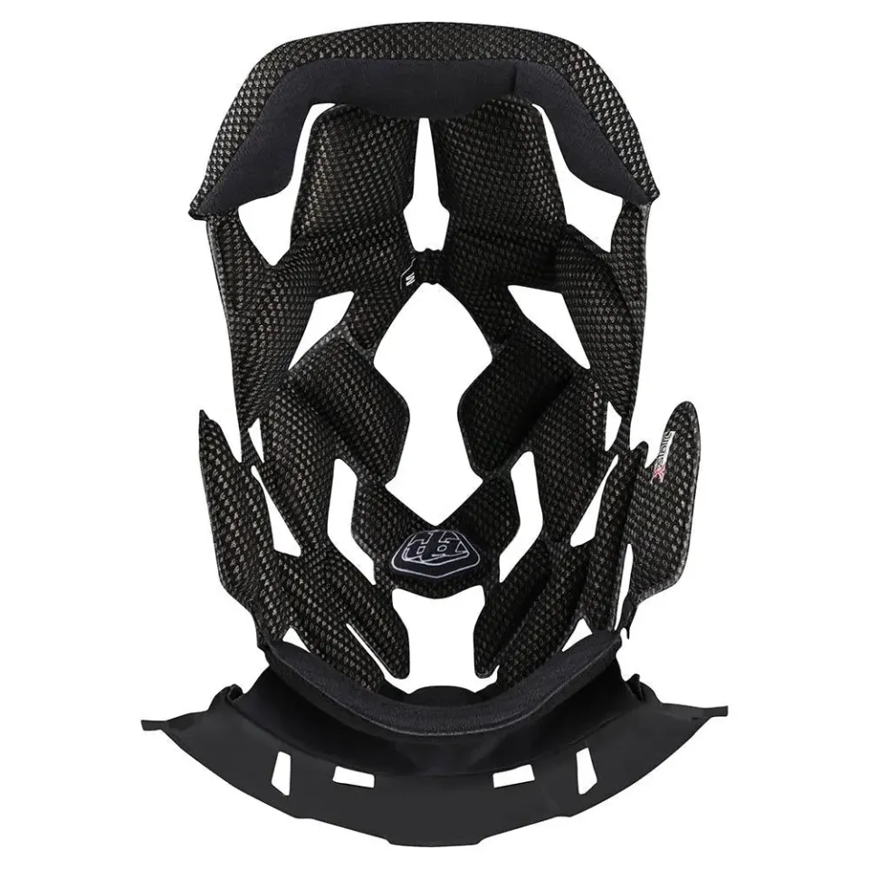 Troy Lee Designs D4 Headliner interno casco nero