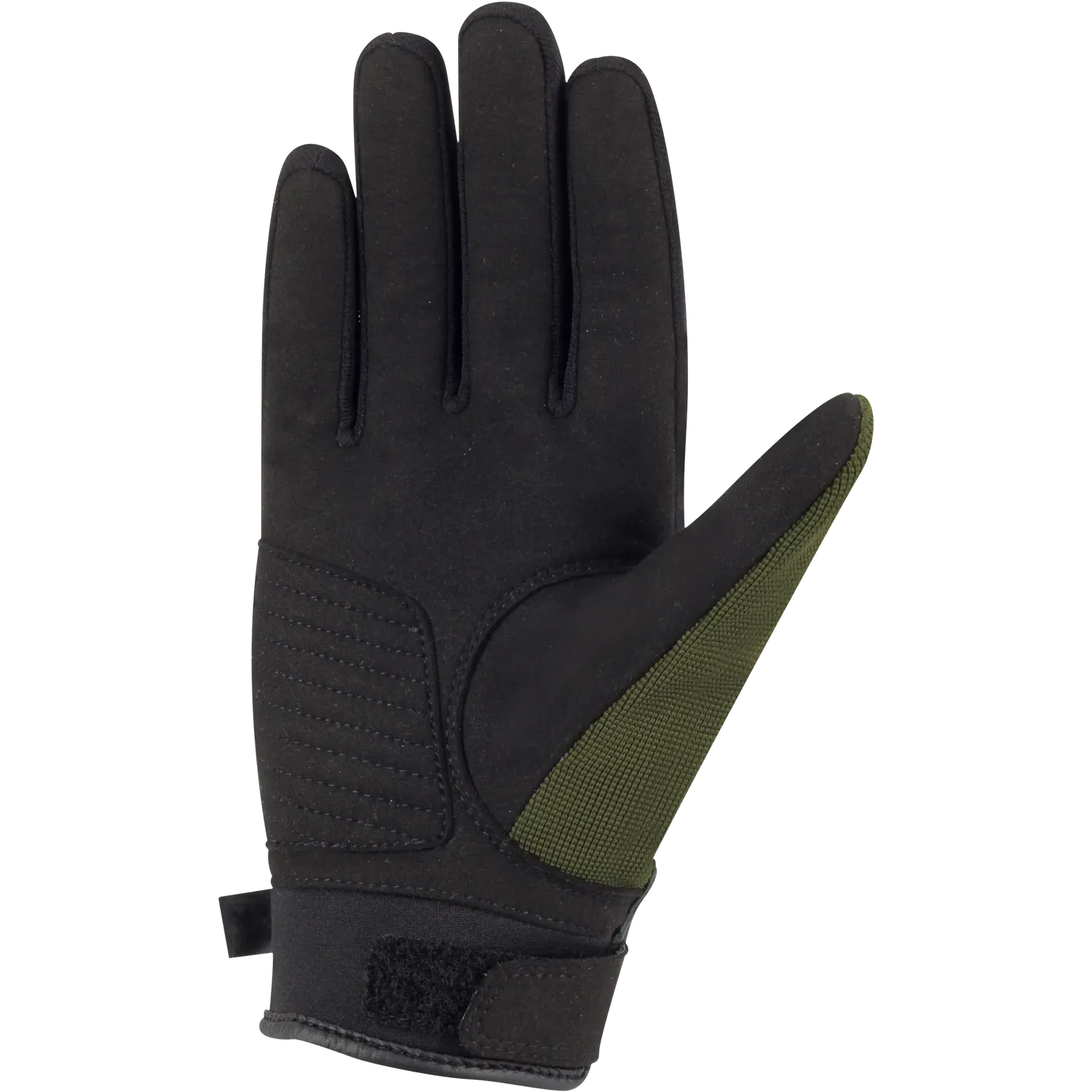 Segura Eden guanti moto uomo nero kaki tessuto