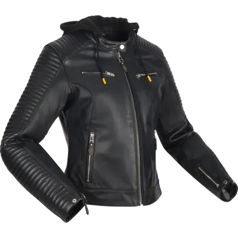 Segura Lady Dorian 2 Giubbotto Moto Nero Buffalo Donna