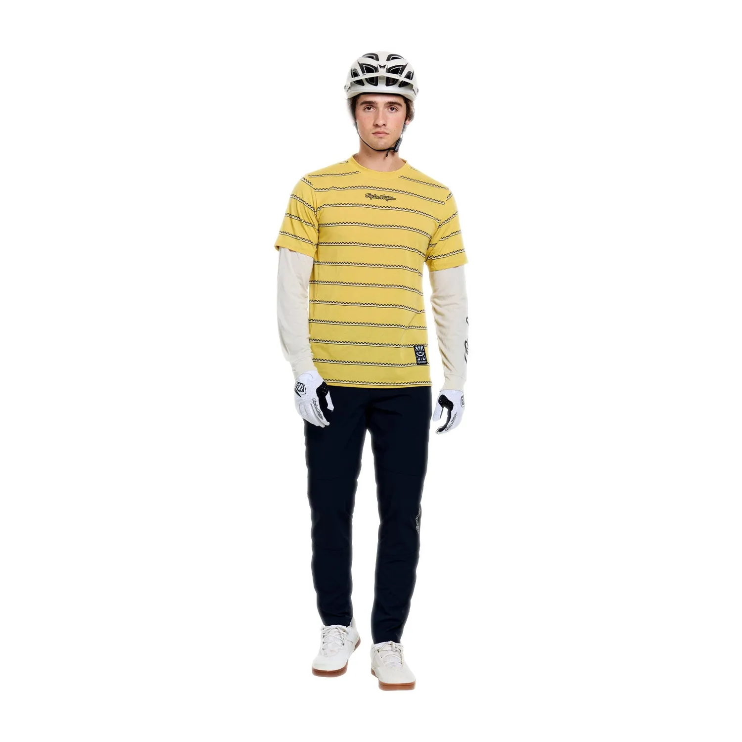 Troy Lee Designs Skyline Fakie Ride maglia bici butter manica lunga