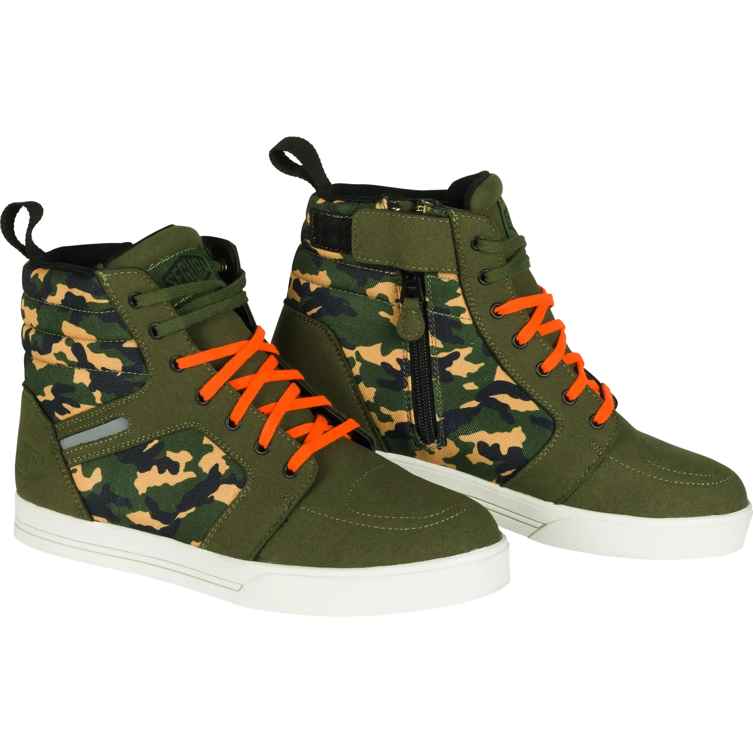 Segura Santana scarpe moto kaki camo impermeabili