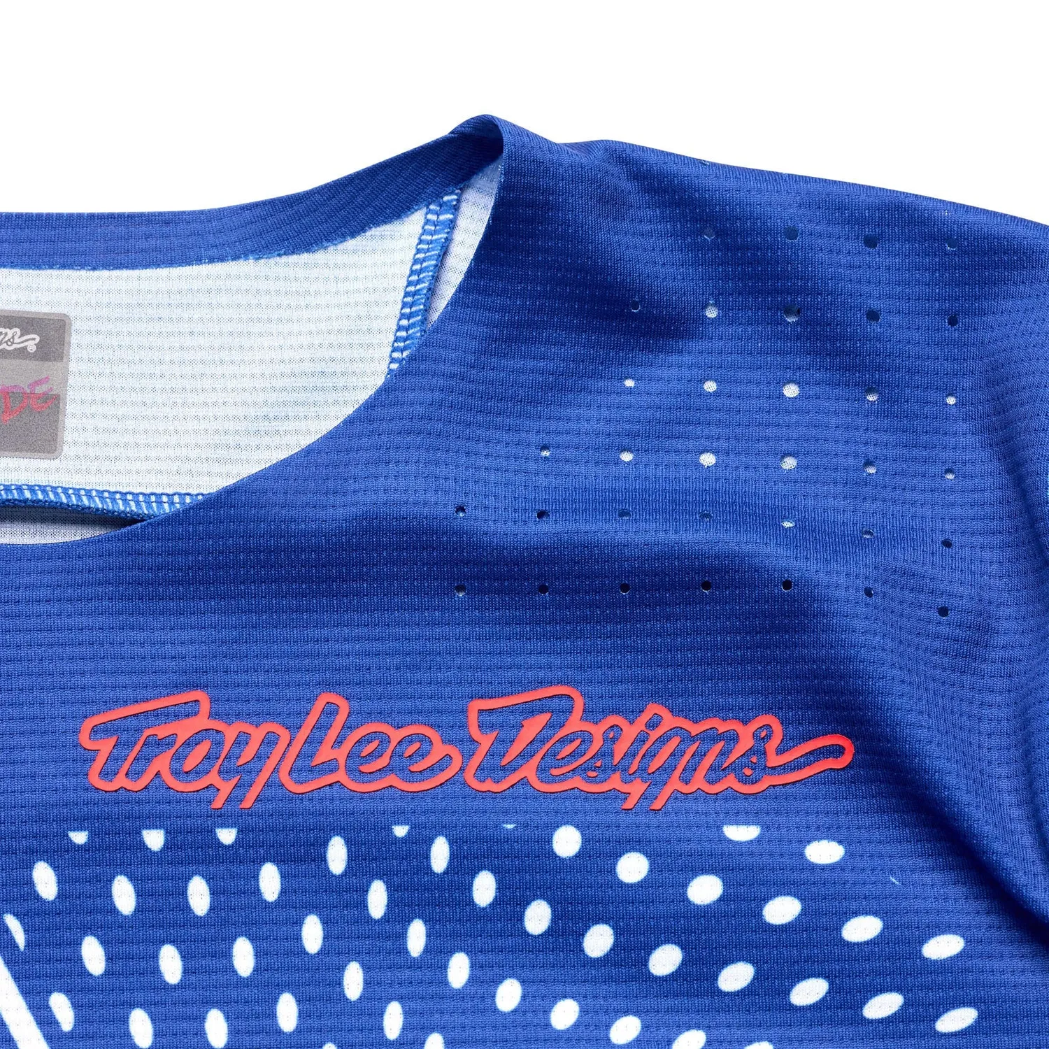 Troy Lee Designs SE Pro Vectra maglia moto blu race fit resistente