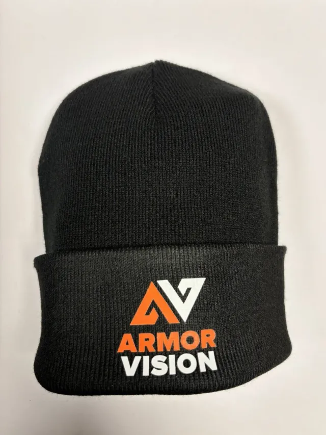 Armor Vision Beanie berretto invernale nero taglia unica caldo