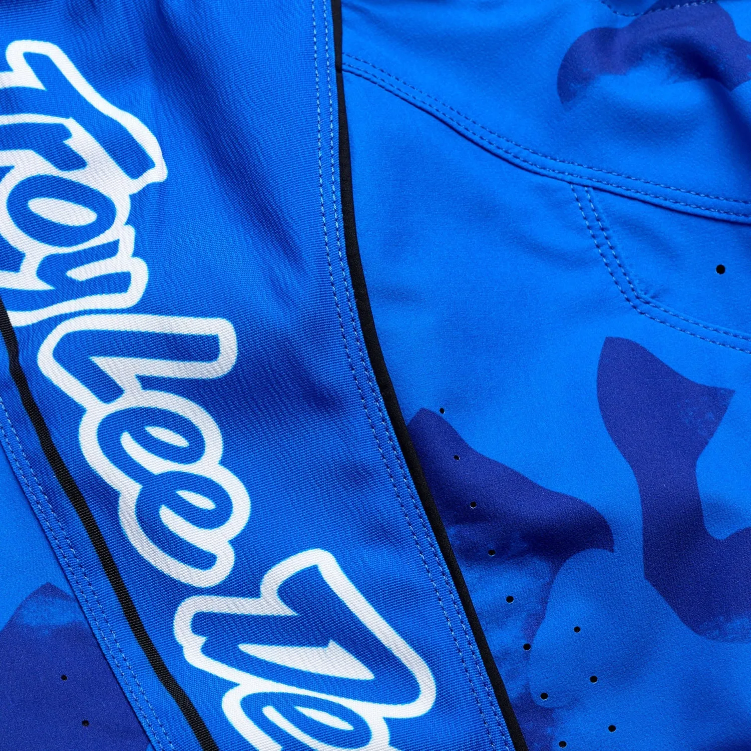 Troy Lee Designs SE Pro Pantaloni Moto Blu Race Fit Leggeri