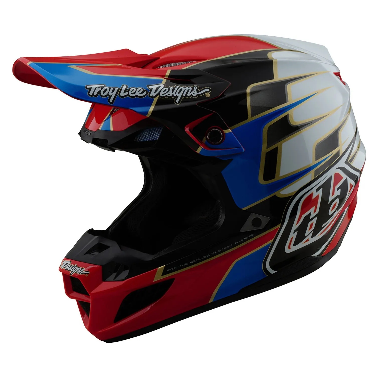 Troy Lee Designs SE5 Composite Casco Cross Rosso MIPS