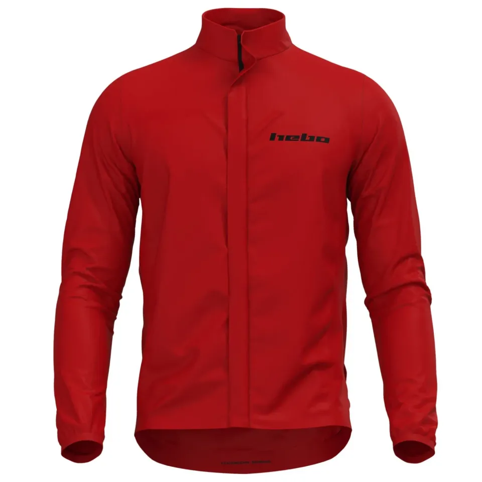 Hebo Tech HE4152A giacca moto rossa impermeabile