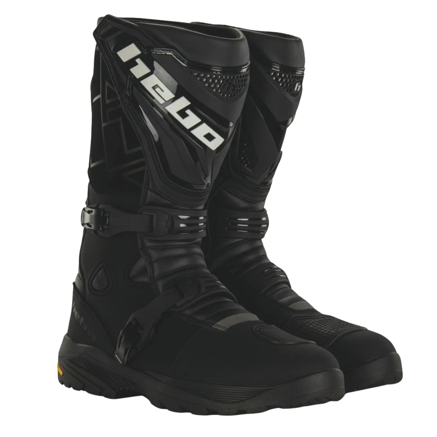 Hebo Track stivali adventure neri impermeabili