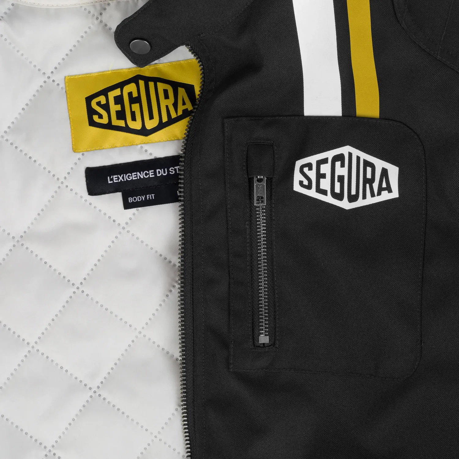 Segura Scorpio Noir giacca moto uomo nero estiva