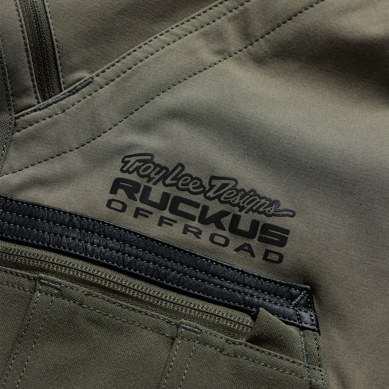 Troy Lee Designs Ruckus Offroad Pantaloni Moto Verde Army