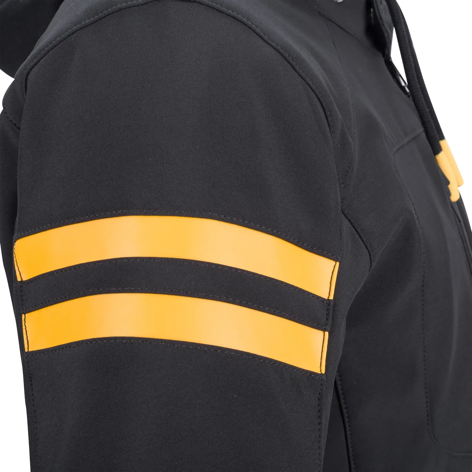 Segura Ritchy Giacca Moto Nero Giallo Impermeabile