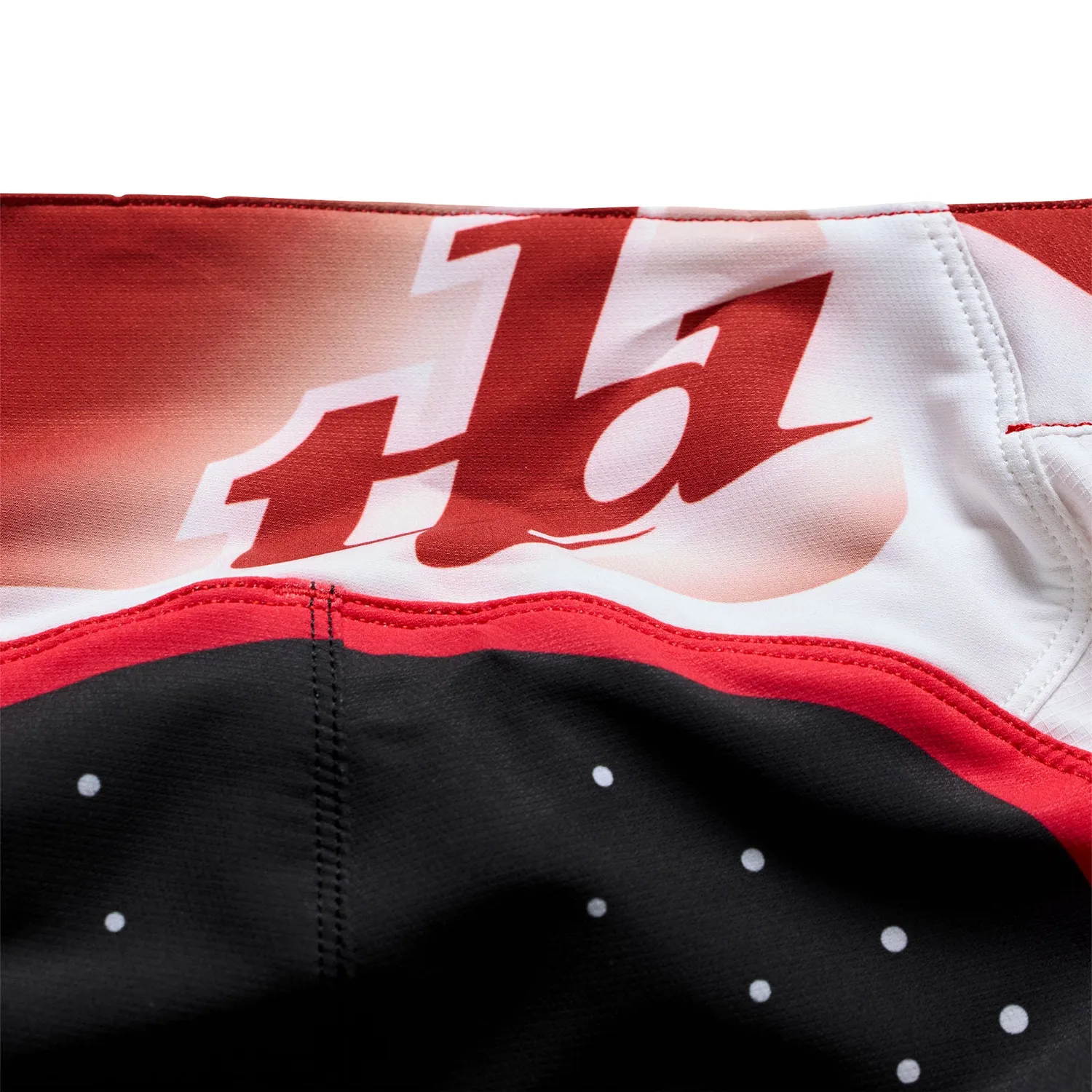 Troy Lee Designs SE Pro pantaloni moto rosso bianco