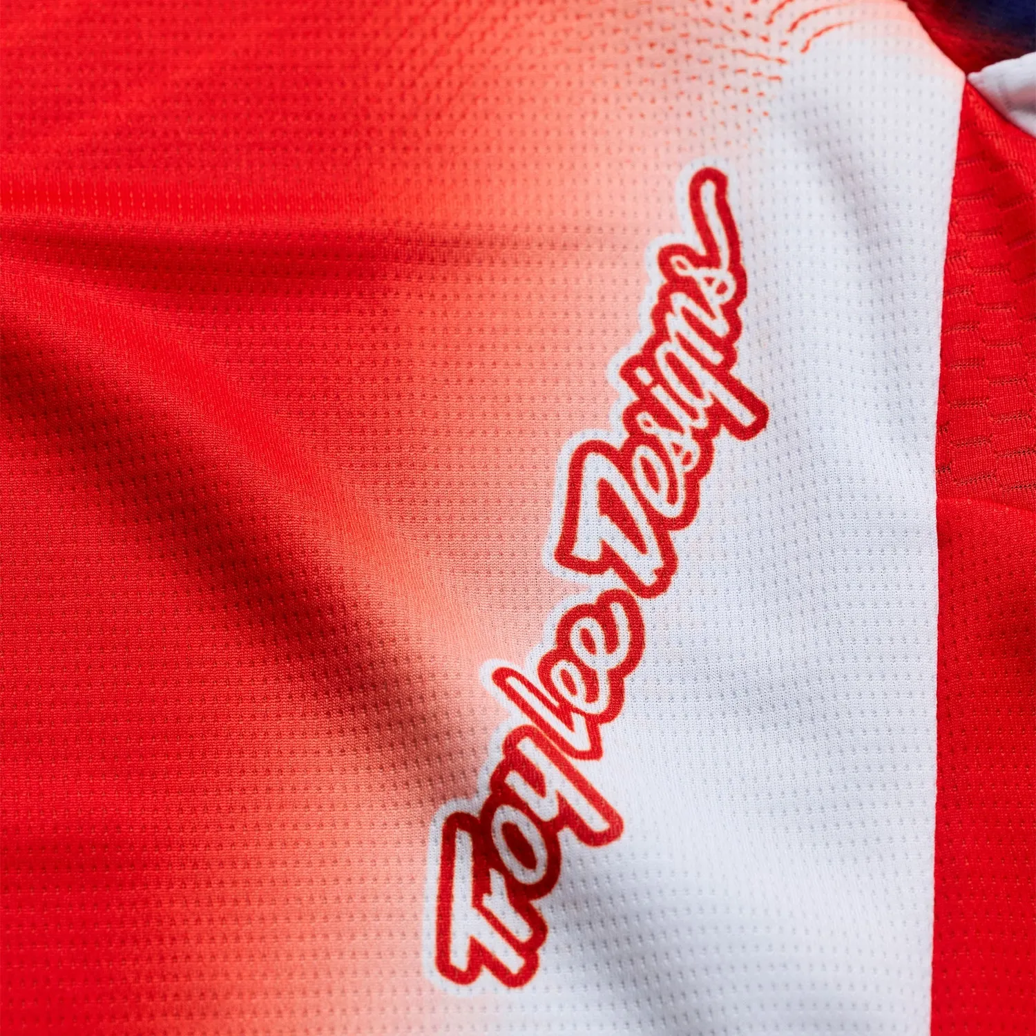 Troy Lee Designs GP Pro maglia moto blu arancio ventilata
