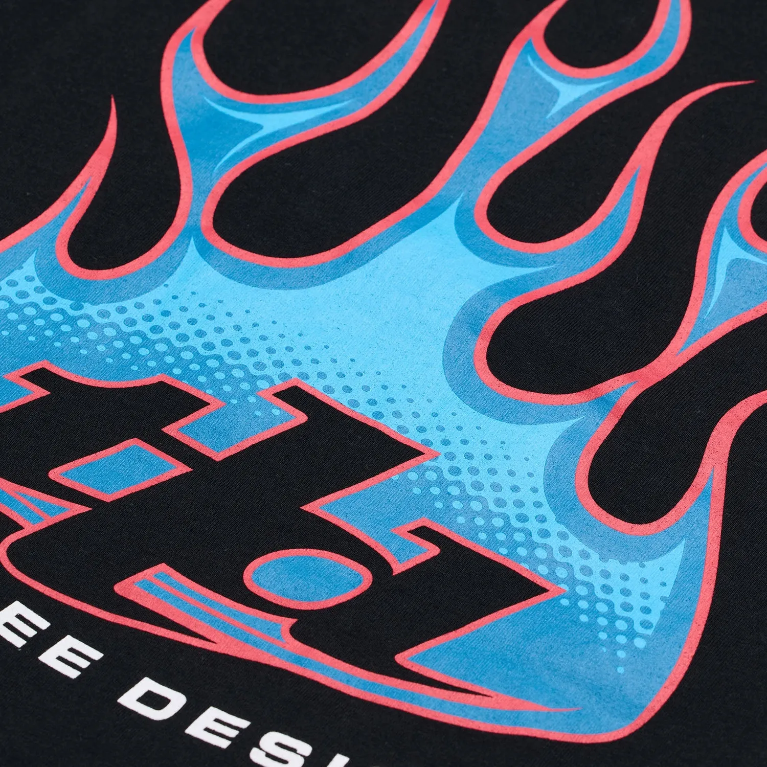 Troy Lee Designs Youth Torched Black t-shirt ragazzo nera