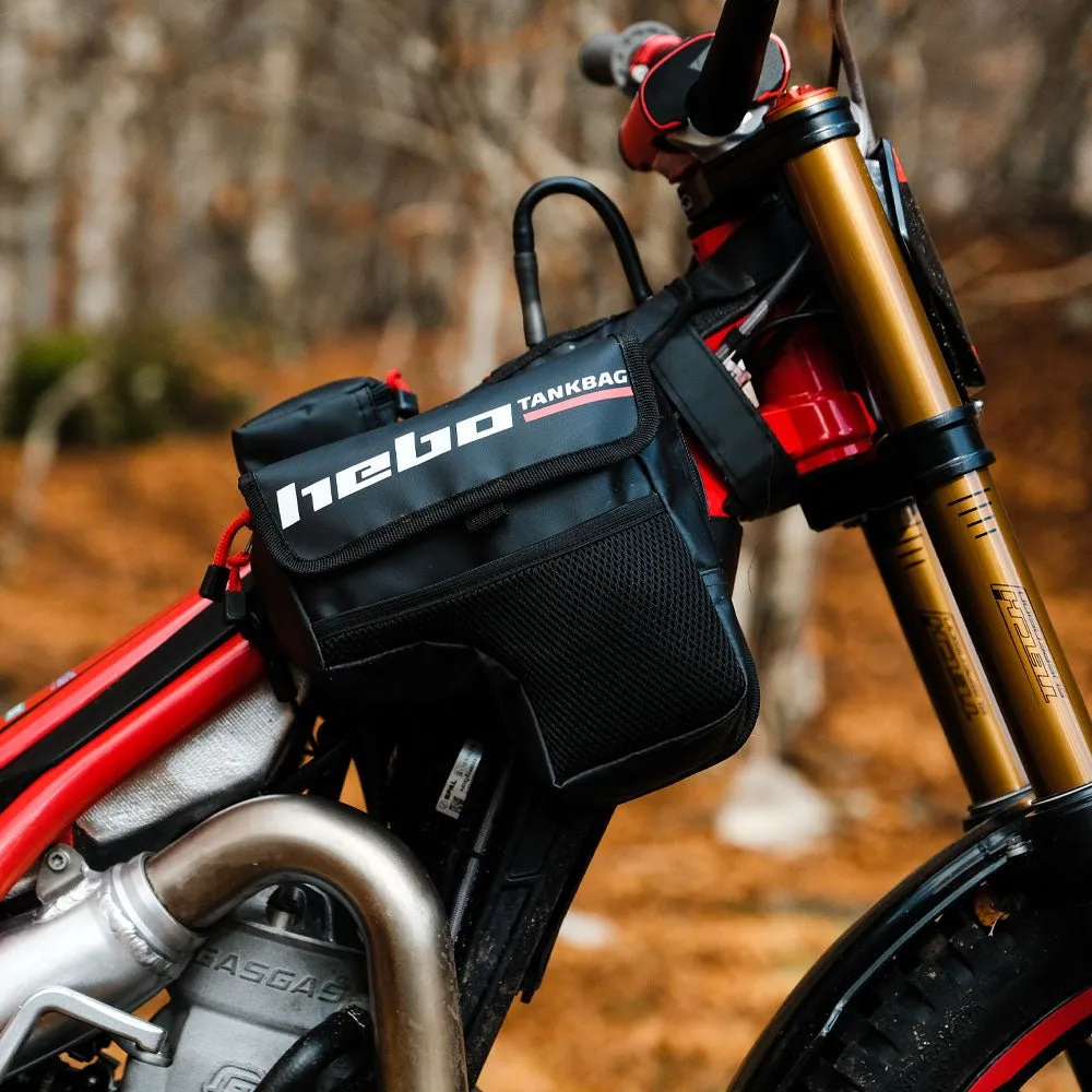 Hebo HE8133 borsa serbatoio moto trial unica compatta