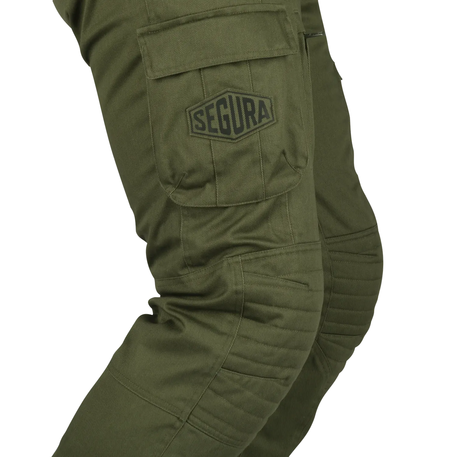 Segura Bora pantalone moto uomo kaki traspirante