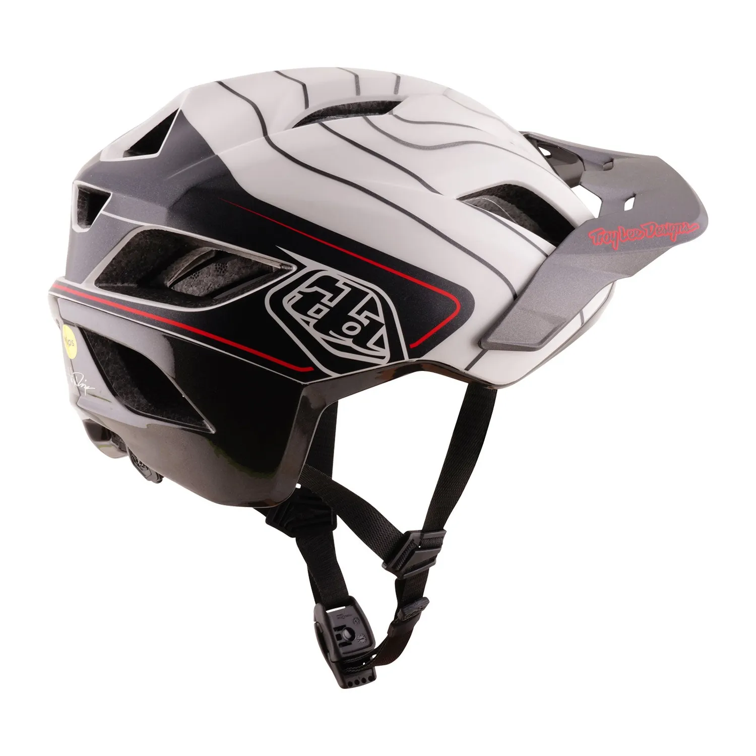 Troy Lee Designs Flowline SE casco MTB pumice trail con MIPS