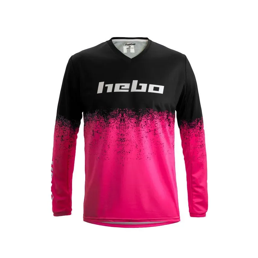 Hebo Pro V Dripped Junior t-shirt trial rosa UV50