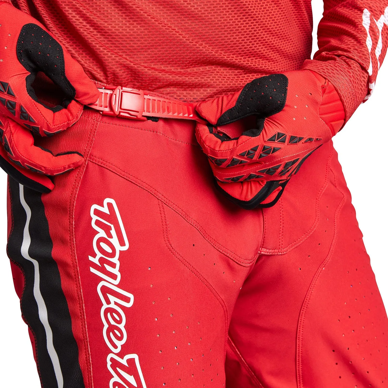 Troy Lee Designs SE Pro Pinned Pantaloni Cross Red