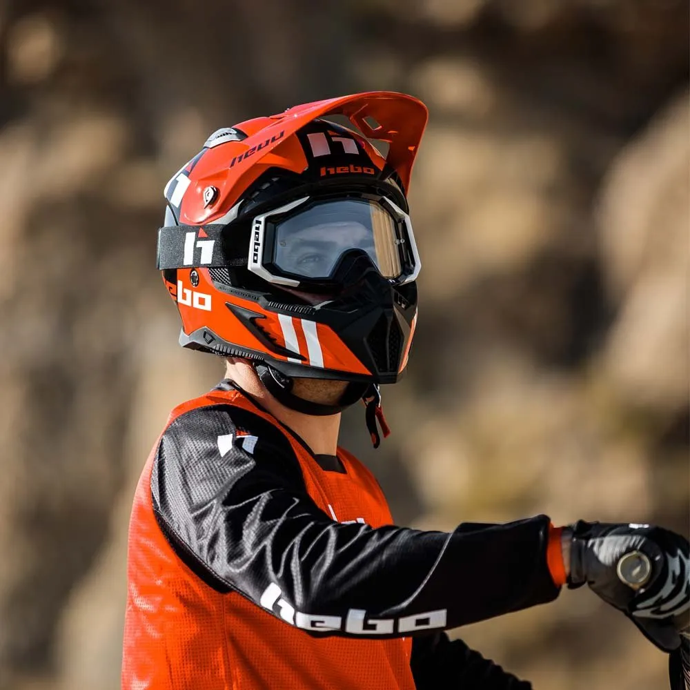 Hebo Heritage HC0533 casco trial vetroresina BF25