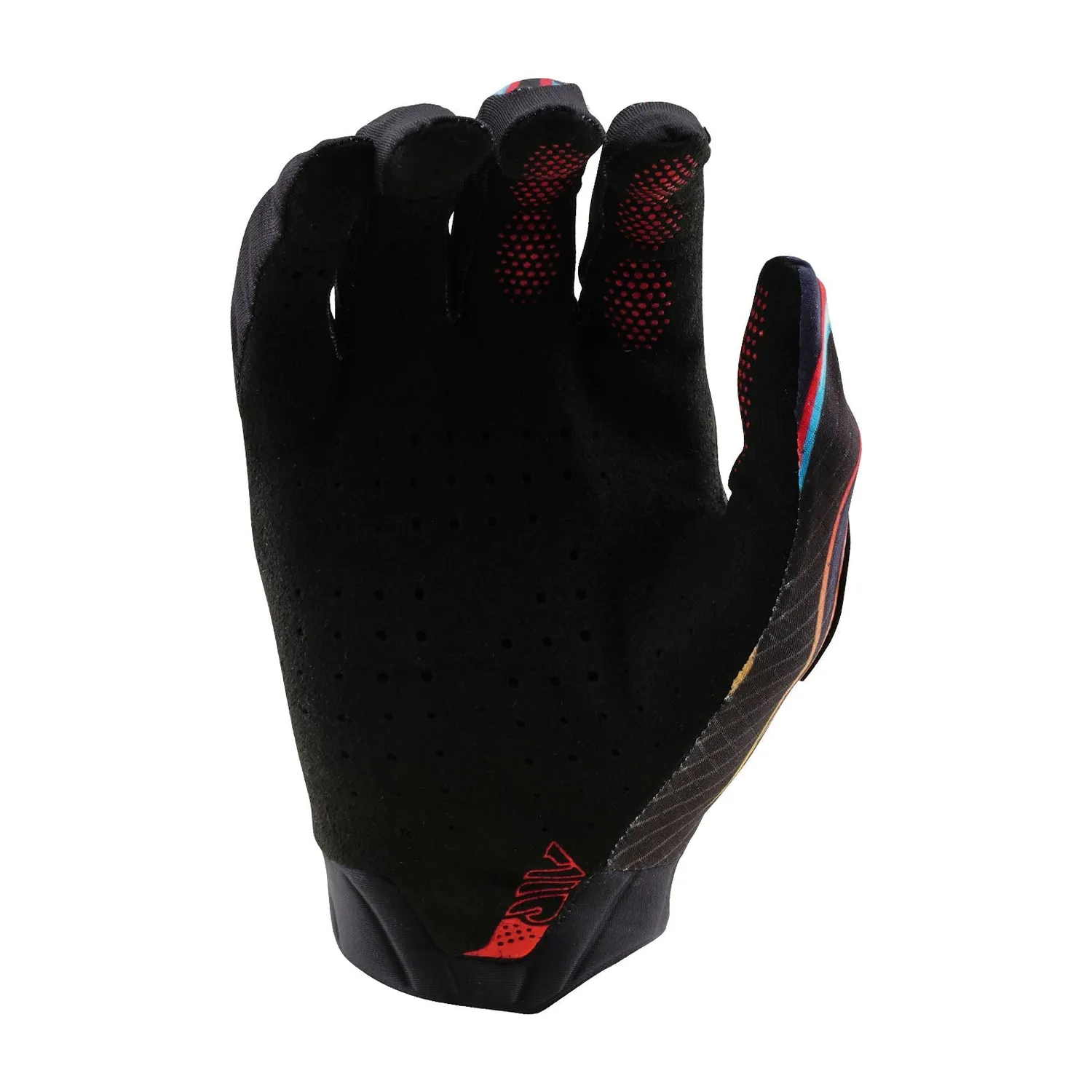 Troy Lee Designs Youth Air guanti moto nero rosso ventilati