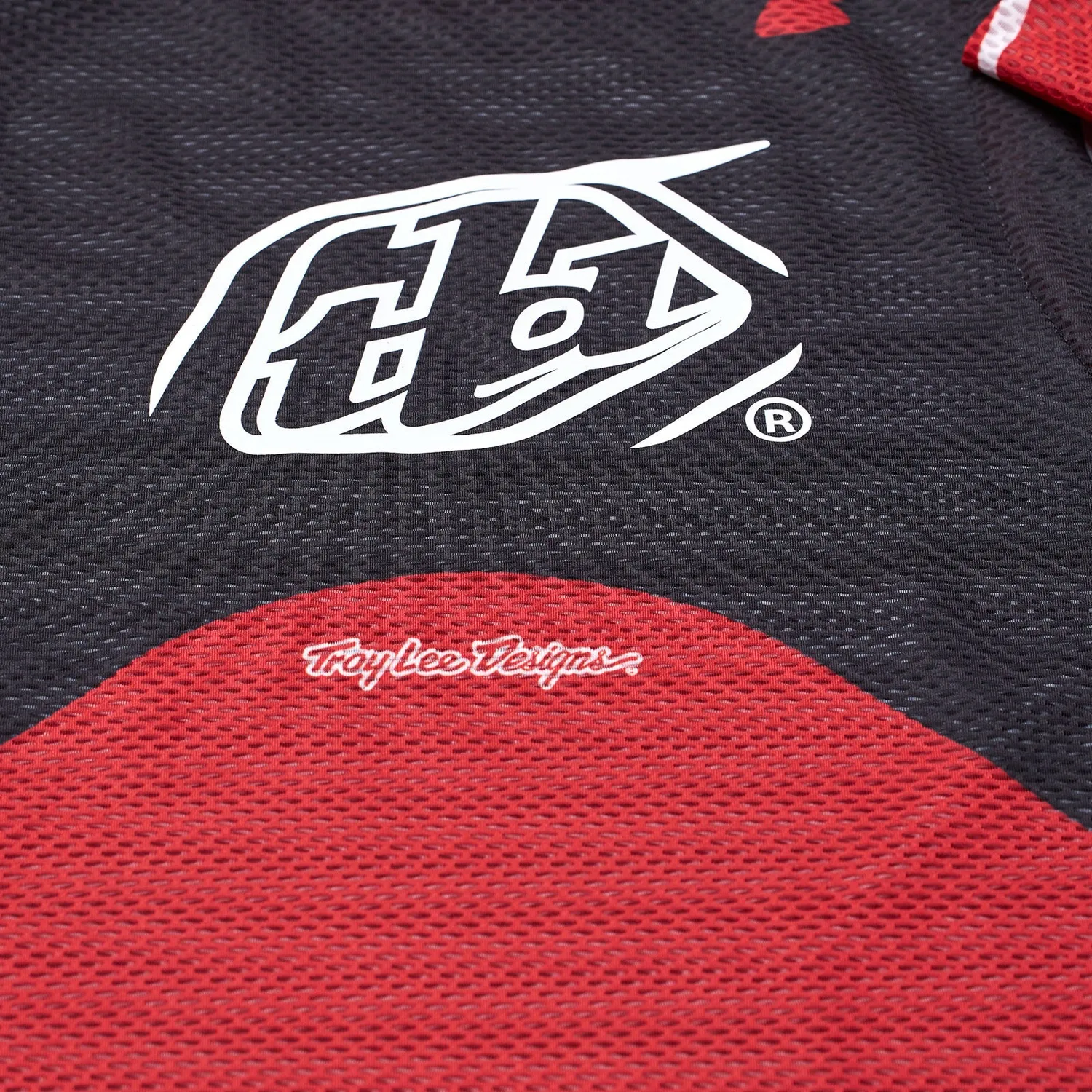 Troy Lee Designs SE Pro Air Pinned maglia moto rossa ventilata