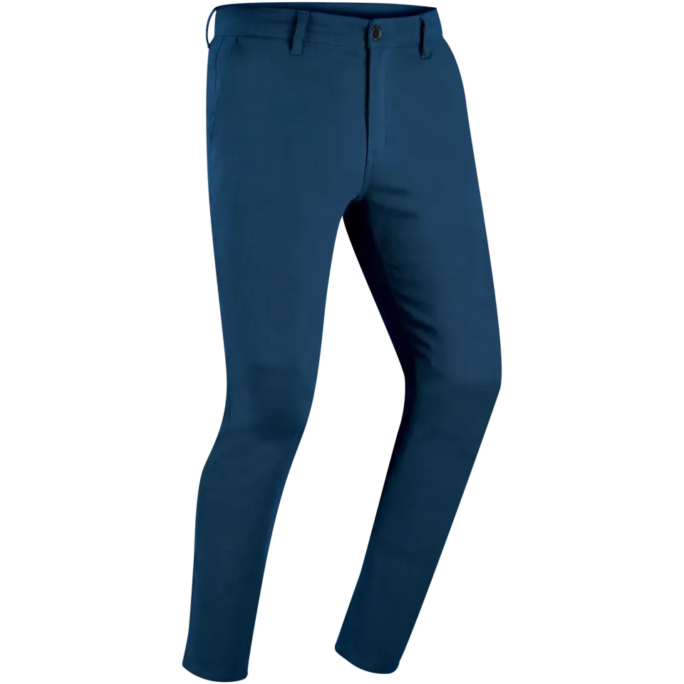 Segura Skiff pantalone moto uomo blu cotone stretch slim fit