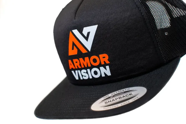 Armor Vision Trucker Cap cappellino nero mesh taglia unica
