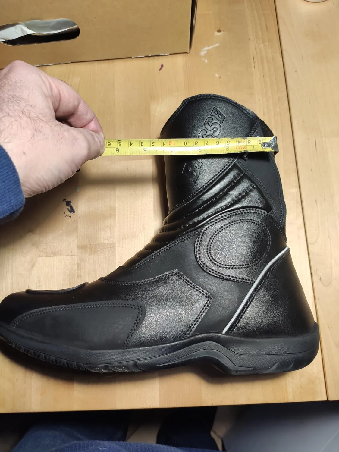 Bi Esse stivaletti moto pelle impermeabili 47 EU