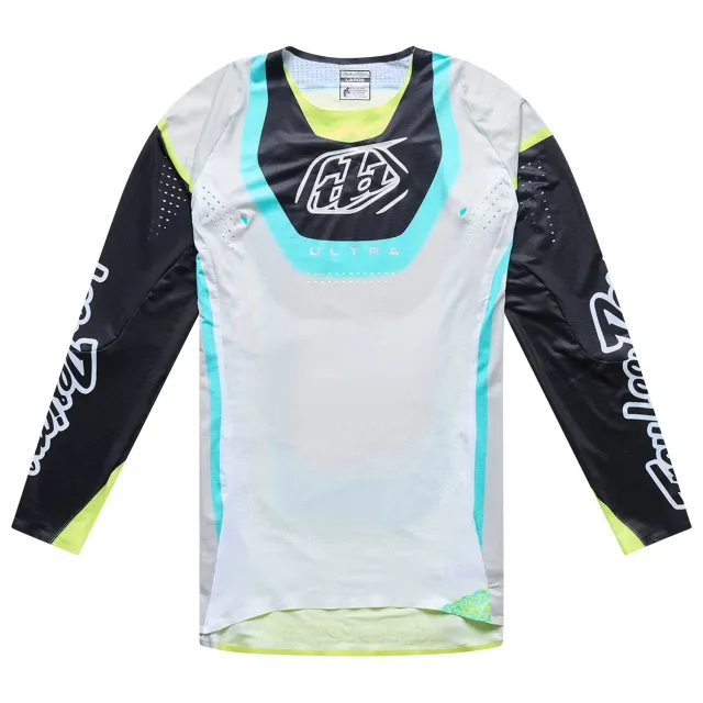 Troy Lee Designs SE Ultra Vision maglia moto bianca manica lunga
