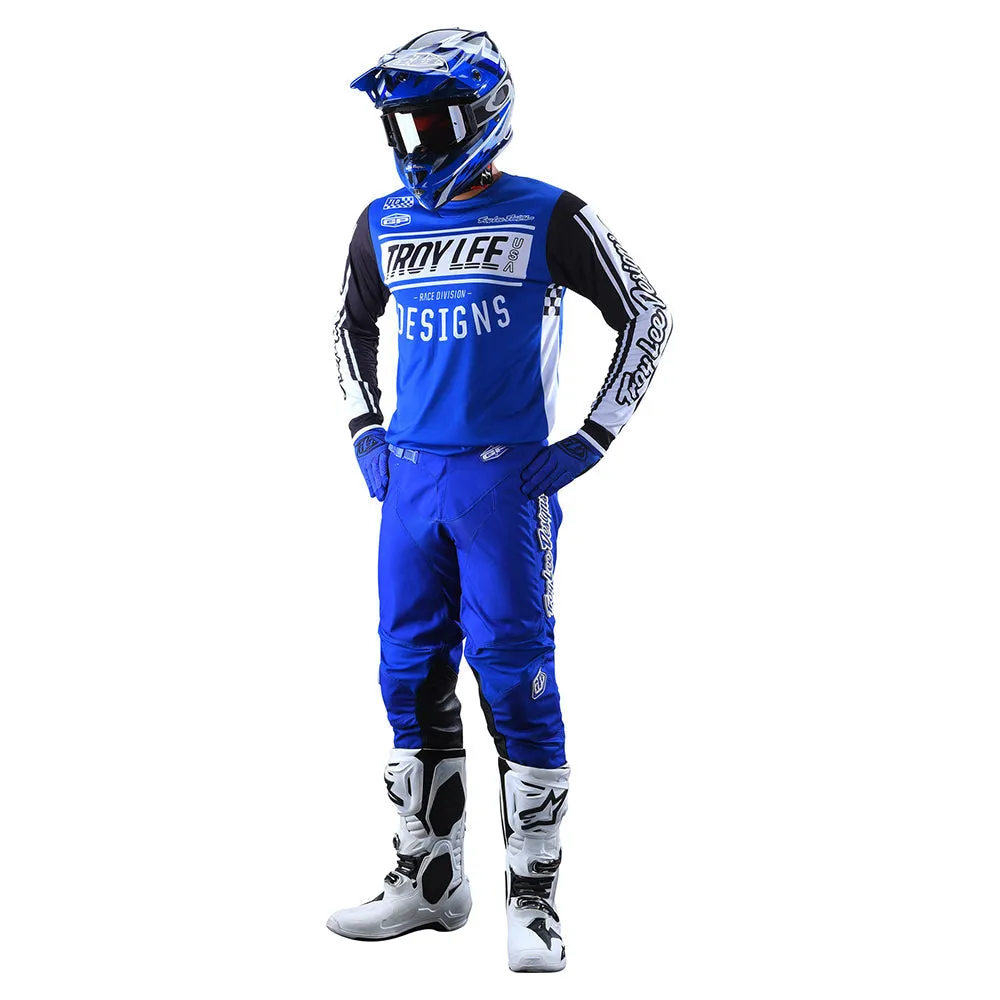 Troy Lee Designs GP Mono pantalone motocross blu