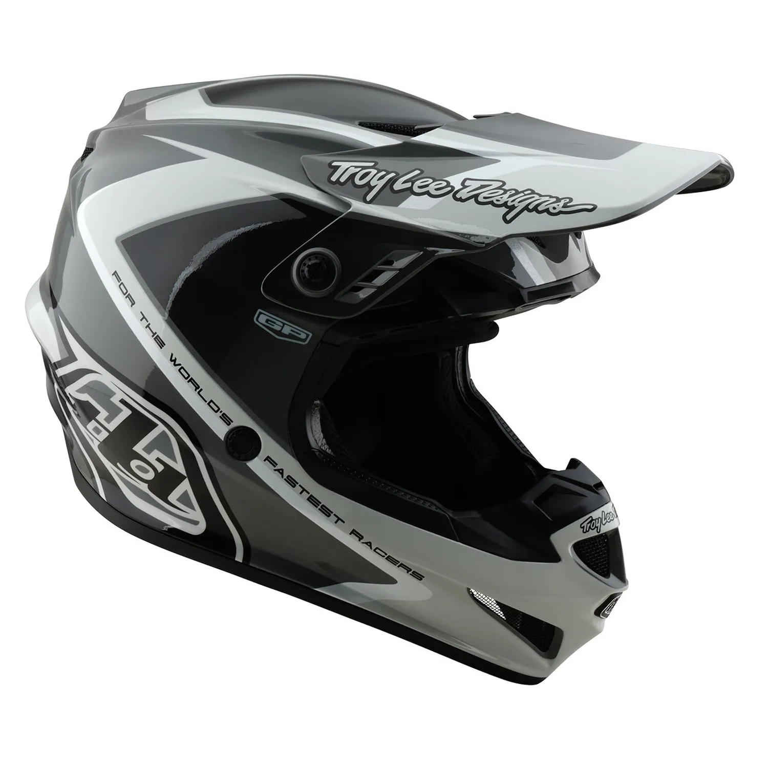 Troy Lee Designs GP Shutter casco moto Grey