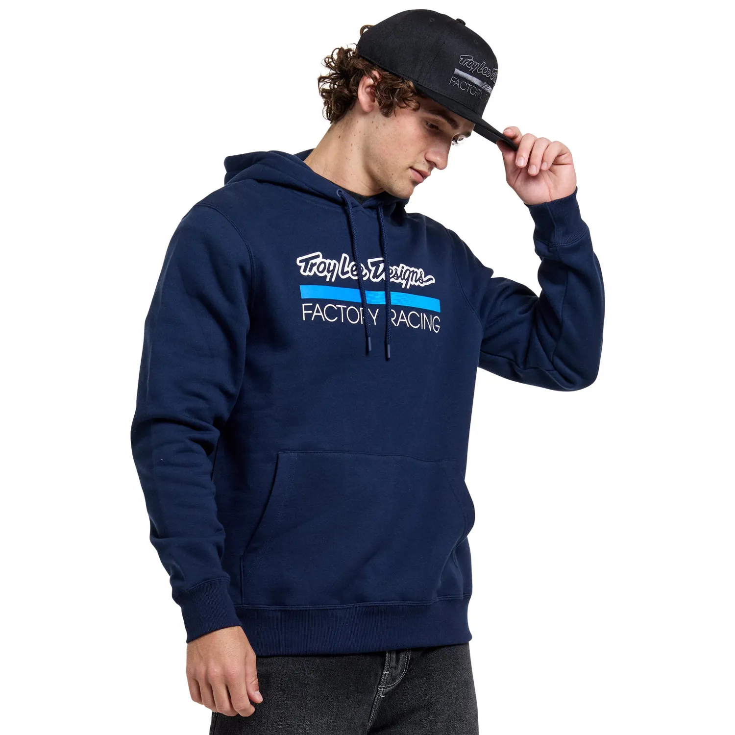 Troy Lee Designs Factory Racing cappellino Black Gray