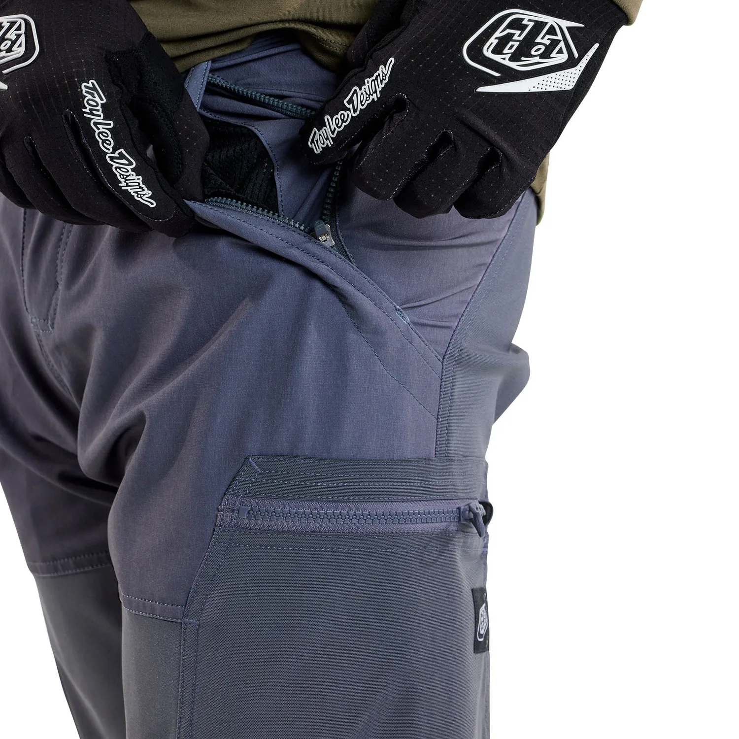 Troy Lee Designs Ruckus Cargo pantaloni mtb Steel Blue tasche