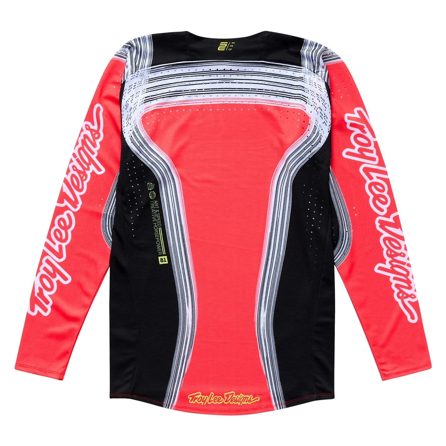 Troy Lee Designs SE Pro Stripes maglia cross ragazzo nera