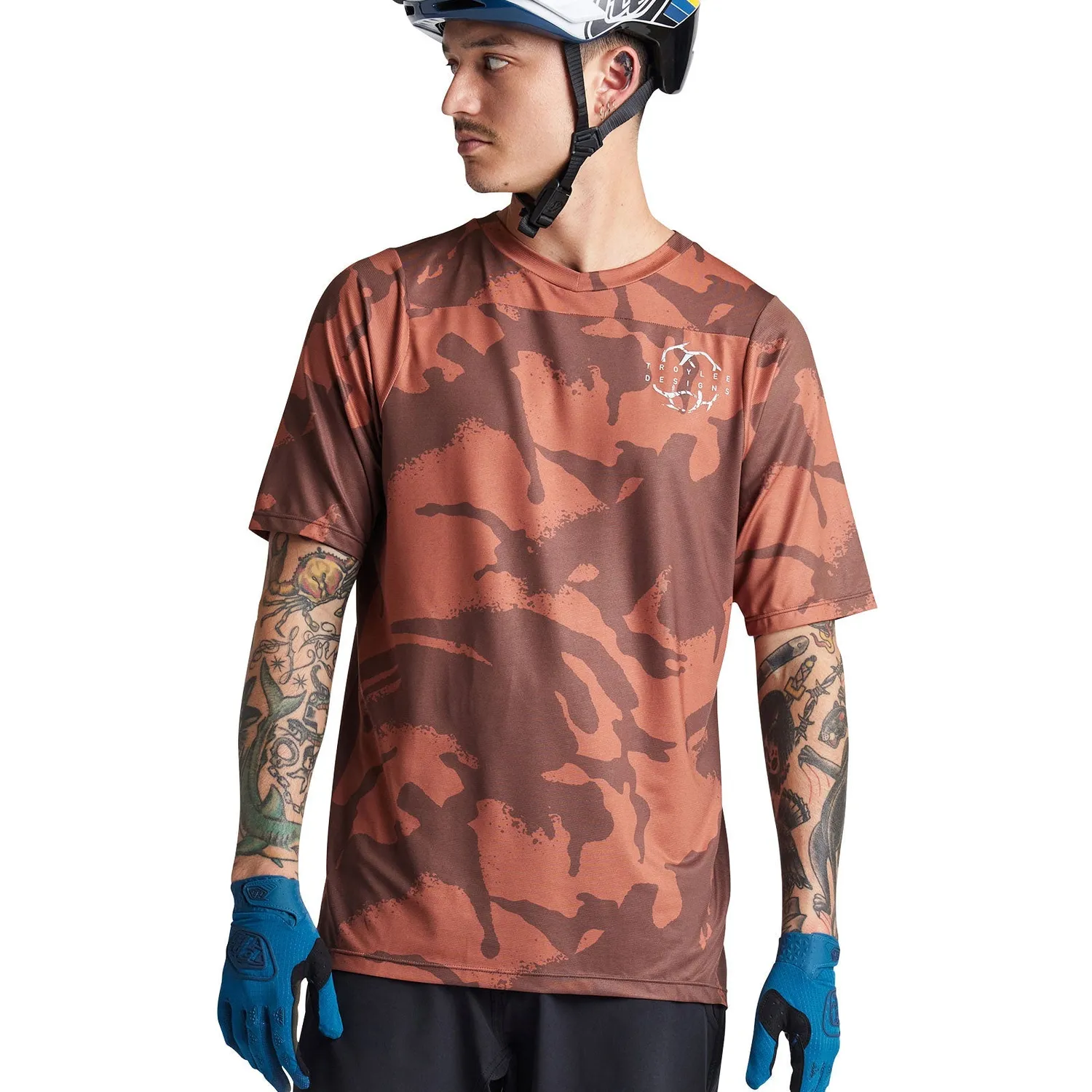 Troy Lee Designs Skyline maglia bici manica corta brick mimetica