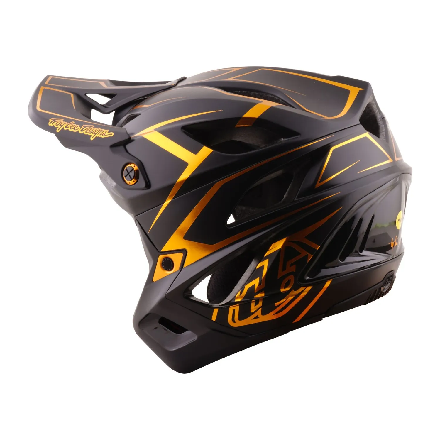 Troy Lee Designs Stage Stunt Casco Integrale Nero MIPS 550g