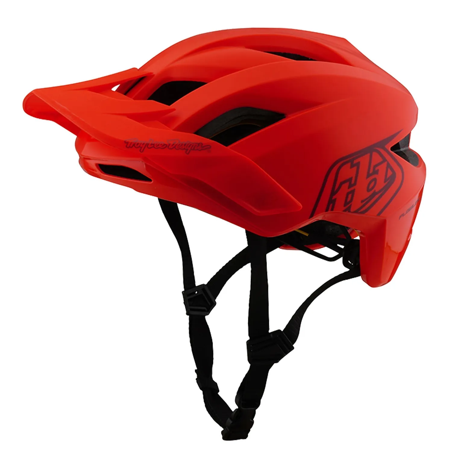 Troy Lee Designs Flowline casco bici MIPS rosso