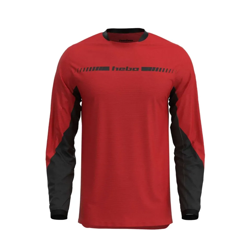 Hebo Tech HE2250A maglia trial blu traspirante UPF50