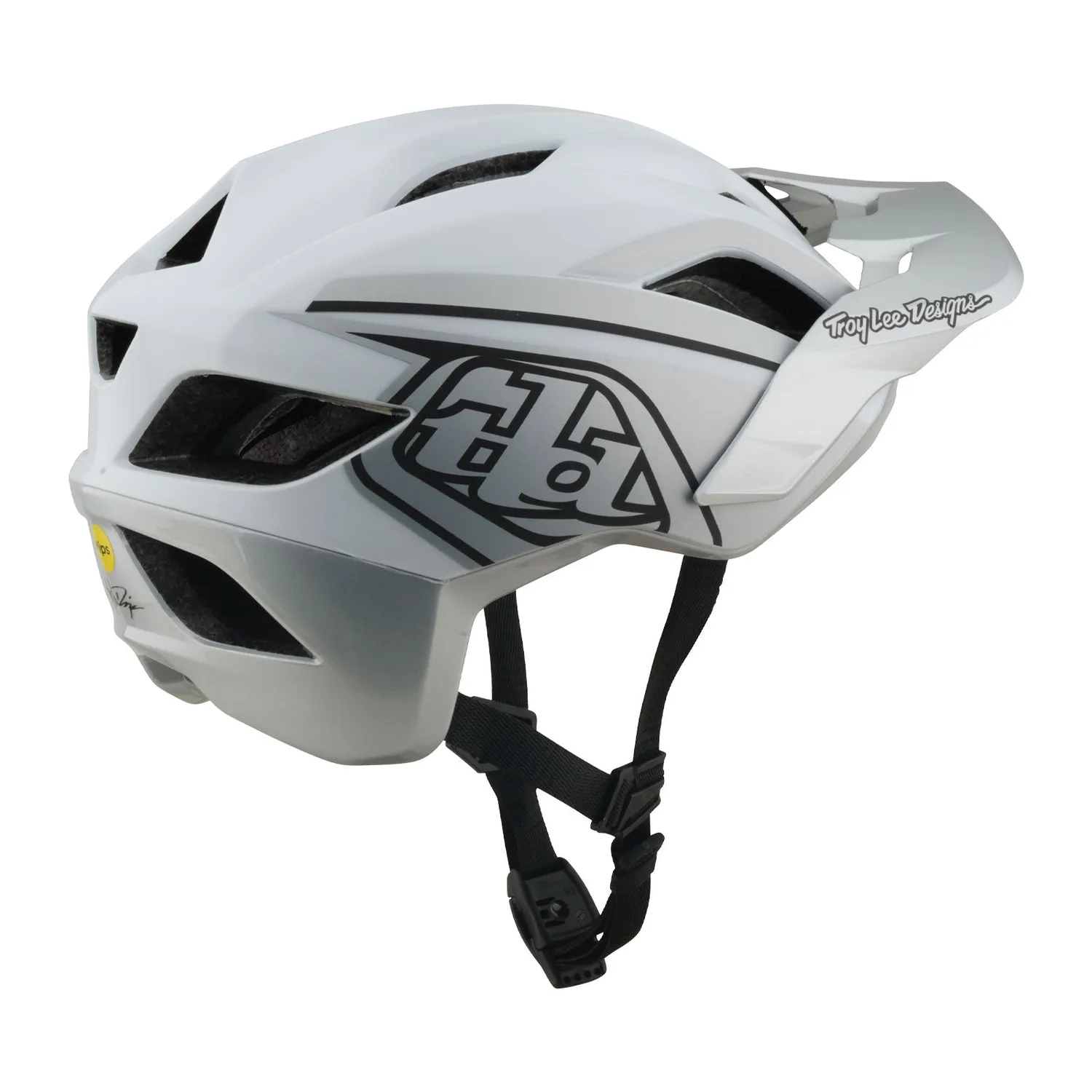 Troy Lee Designs Flowline SE casco mtb Phantom White MIPS