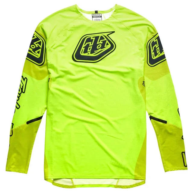 Troy Lee Designs Sprint Ultra SEquence maglia bici Flo Yellow