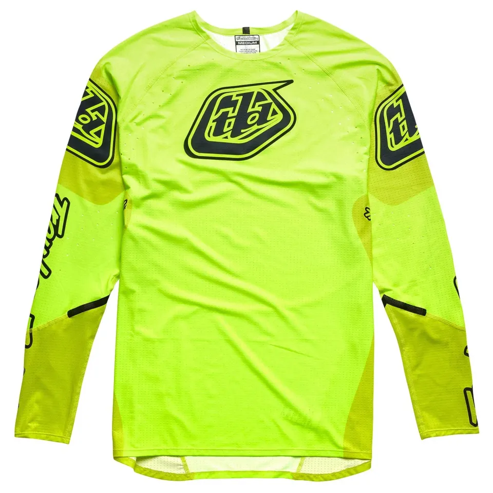 Troy Lee Designs Sprint Ultra SEquence maglia bici Flo Yellow