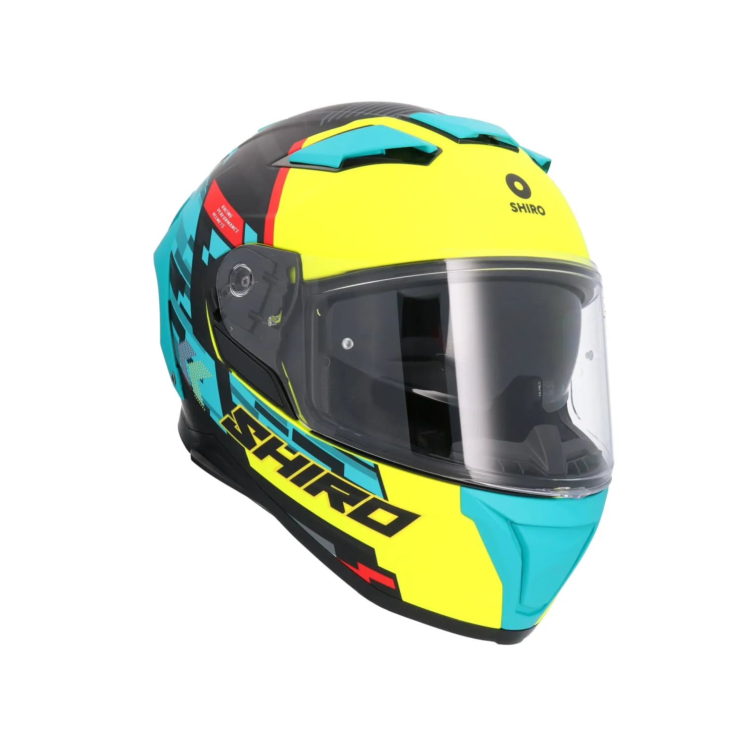 Bi Esse Racing Casco Moto Modulare Blu Taglia S